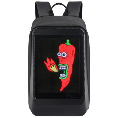 China 2022 Newest Anti-theft Kids Backpack Hidden Led Display Backpack With Competitive Price for sale