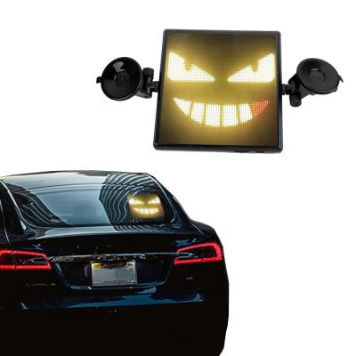 China Waterproof Interior Mood Indoor Interactive Car Interior Light Display Panel Screen Light Digital Rear Window Led Display For Car Decoration for sale