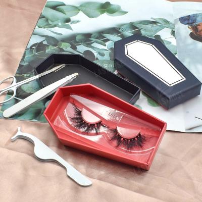 China Wholesale Thick Custom Lashes Natural Mink Lashes Box Packaging 5d Lashes Short Lashes Seller for sale