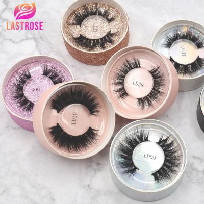 China Thick eyelashesh fluffy 3d mink lashes wholesale 3d mink eyelashes for sale