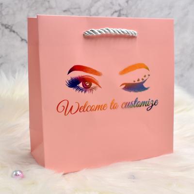 China Easy For Buying Wholesale Custom Mink Eyelash Bags Box Packaging Eyelash Case Custom Logo for sale