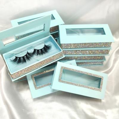 China 2021 new thick lashrose design thick eyelash packaging box wholesale price lashbox luxury private label for sale