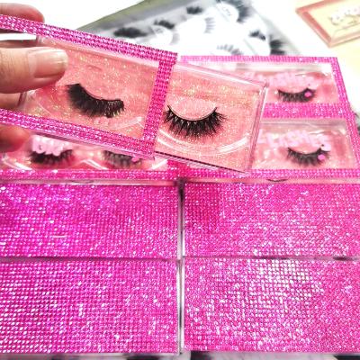 China Thick Wholesale Eyelash Release Box Cheapest Lashes Packaging Box Custom Logo With Low Price for sale