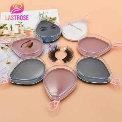 China 0.07MM Unique Lashes Packaging Box Wholesale Customized Empty Eyelash Packaging Box For Eyelash Strip for sale