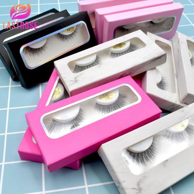 China Wholesale Natural Looking Mink Eyelashes Super Soft Faux Mink Lashes Wholesale Vendor Private Label Faux 3D Eyelashes for sale