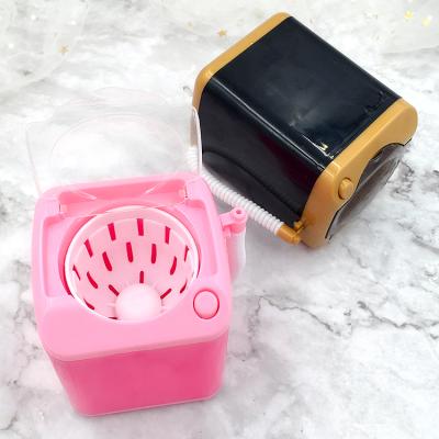 China Rose Cosmetic Brush Cleaner Custom Lash Lastest Eyelash Brush Clean Washing Machine Customized Logo Wash Up Tools for sale