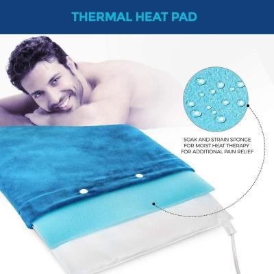 China Pain Relief ElectricHeated Pad For Abdominal Back Neck And Body PA for sale