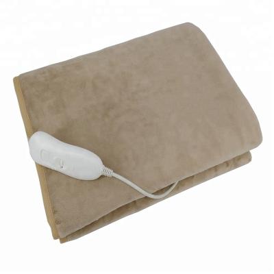 China Bedroom Single Super Soft Fleece Electric Blanket for sale