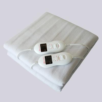 China Double Electric Bedroom Bed Sheet with ETL Timer Approval for sale