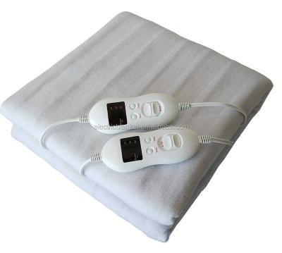 China Double Electric Electric Bed Covers Heated Protection for sale