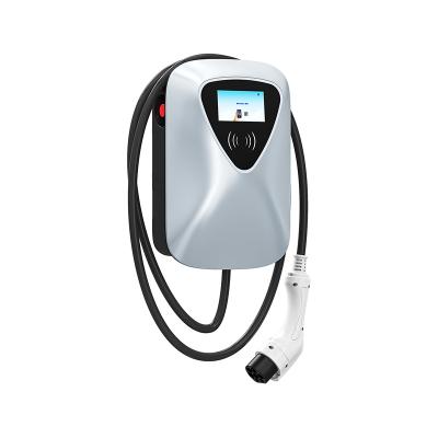 China Wallbox Type 1 2 AC Car EV Charger 3.5KW 7KW 11kw 22kw Electric Vehicle Home Charging Station for sale