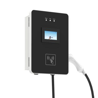 China Electric Vehicle Charging 7KW Ev Charger Evse Type 1 Smart Electric Fast Charging Station 32a Wallbox Ev Charger for sale