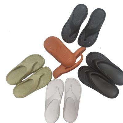 China Cushioning Breathable Slippers Flip Flops Anti-Skid Running Slippers For Running Men's Shoes for sale