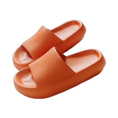 China Fashion Trend Women's Summer Slippers Slippers Sandals Beach High Heels Sheepskin Thick Soft Sole Bathroom Anti-skid Shoes 191C for sale