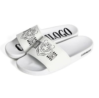 China Fashion Trend Logo House Slippers Women Slides Casual Custom Slippers Custom Slippers With Logo for sale