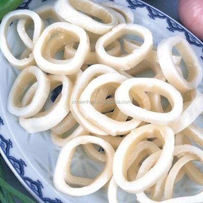 China Squid low salt frozen frozen tube squid ring frozen specifications for sale