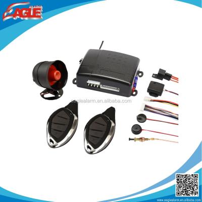 China South America Design Anti-theft Alarms Para Automobiles One Way Vibrating Type Car Alarm for sale