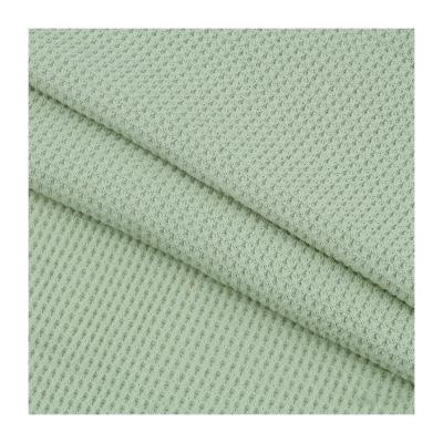 China Manufacturer Reliable Natural Anti Pilling Cheap Price Anti-Static 35% Fabric Washable 200gsm Cotton 65% Polyester Waffle Fabric for sale