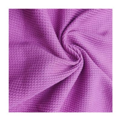 China Anti-static Cotton 200gsm Popular Factory Direct Sale Fashion Safety Waffle Fabric Direct Comfortable 100% for sale