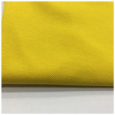 China Popular Quality Selling Anti Pilling Anti Static Fabric 100% Natural Washable Safety 100% Cotton 180gsm Pique Fabric For Polo Shirts for sale