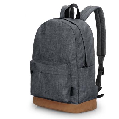 China With USB School Backpack Laptop Backpack Men Polyester Male College Student Backpacks Women Gray T101 for sale