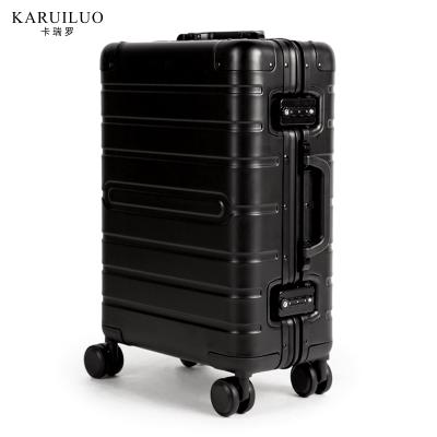 China Special Hot Sale Fashionable Aluminum Suitcase Manufacturer Design Travel Aluminum Luggage for sale