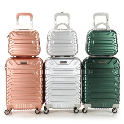 China Neoprene Bags Luggage Set Travel Box Trolley Luggage Moving Bag for sale