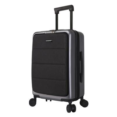 China PC Trolley Case 20 Inch Ultra Light Board Case Wheel Universal Mute Password Box Men And Women Business Luggage for sale