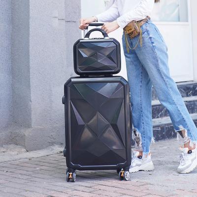 China Hot Selling ABS+PC Bag Bags Set ABS Various Trolley Luggage Sets Travel Suitcase With Lock for sale