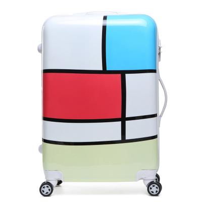 China Hot sell stocklot PC stocklot ABS luggage stock Shanghai ABS luggage with factory prices for sale