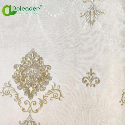 China Doleader modern custom wallpaper supplier PVC room waterproof home mottled embossed pattern wallpaper stocklot for sale