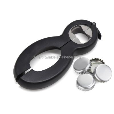 China 6 In 1 6 In 1 Multi Function Jar Opener Bottle Can Opener for sale