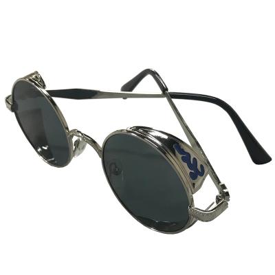 China Fashion sunglasses 2020 luxury sunglasses unisex metal round glasses Sun coating male Lentes vintage glass the retro for sale