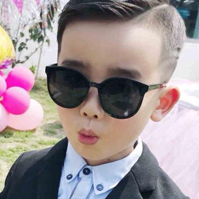 China Fashion Sunglasses Wholesale Colorful Round Sunglass Kids Anti-UV Sunglasses for sale