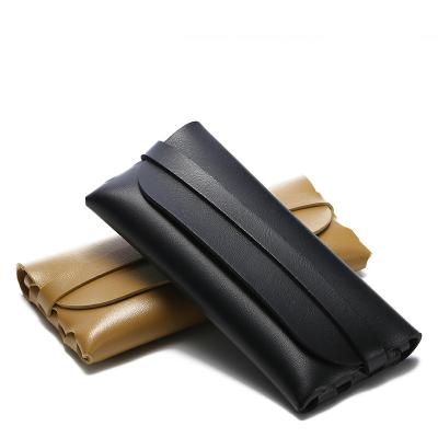 China custom fashionable leather sunglasses case dailyuse men women sunglasses box ZL005 for sale