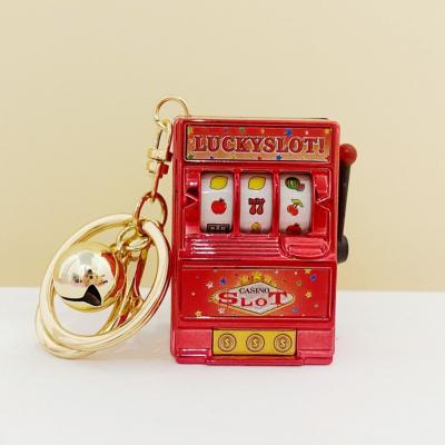 China Colorful Key Ring Slot Machine Decoration New Design Slot Game Machine Keys with Golden Ring Bell for sale