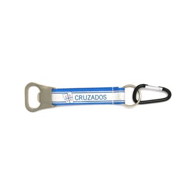 China Promotional Gift Beer Bottle Opener Lanyard With Climbing Hook Lanyards With Logo for sale