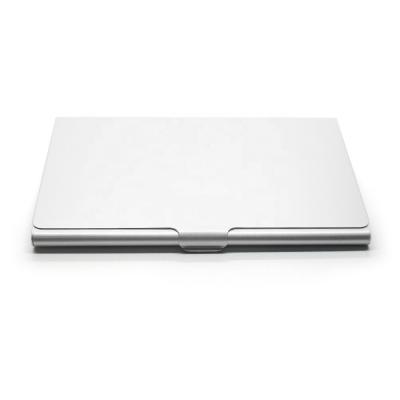 China Business Gift Name Card Case Aluminum Alloy Slim Elegant Slim Name Card Holder Can Do Customer Logo for sale