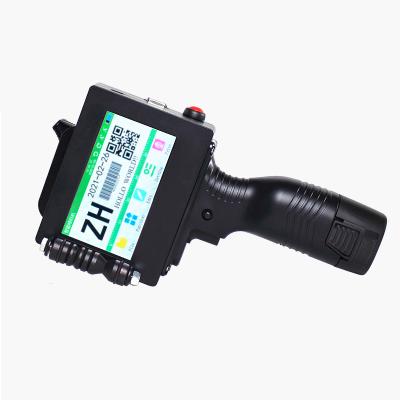 China 600dpi Cardboard Number Qr Barcode Expiry Date Eco English Handheld Inkjet Printer for sale