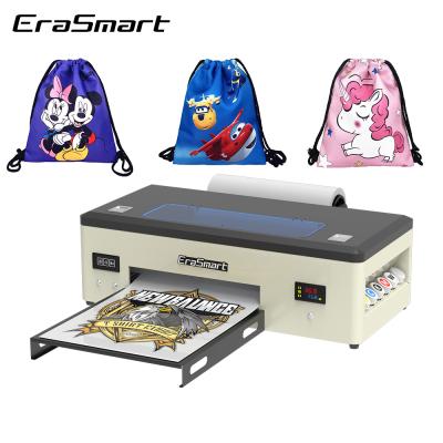 China Garment Stores Heat Transfer Printing PET Film Vinyl Jet Machine Supplier A3 White Digital Inkjet DTF Printer for sale