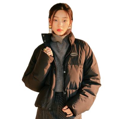 China Breathable Short Down Jacket Women's Winter Multicolor White Duck Back Down Small Bread Jacket for sale