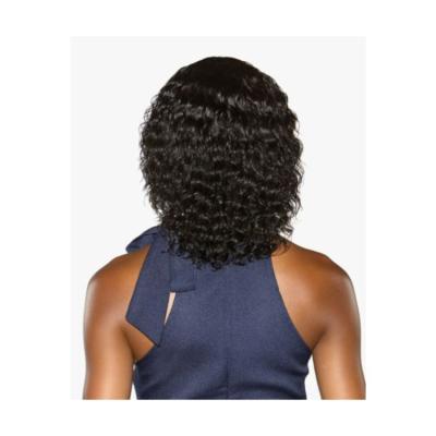 China New Afro Small Real Wave Hair Wig European And American Curly Hair Wig Short African Black Curly Hair Wig for sale