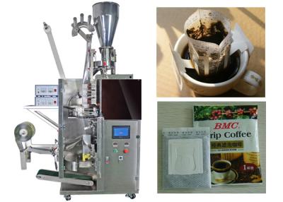 China Granulierte/Pulver-Tropfenfänger-Kaffee-Verpackungsmaschine mit der 3 Seiten-Dichtung zu verkaufen