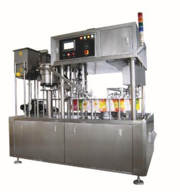 China Doypack Bag Automatic Form Fill Seal Machines With PLC Controller , High Speed for sale