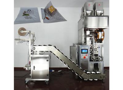 China Fully Automatic Tea Packaging Machine With Touch Screen Dispaly , Stainless Steel Material for sale