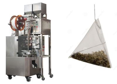 China 2 Scales Automatic Triangle Tea Bag Packing Machine / Granule Packing Machine High Precision High Efficiency for sale