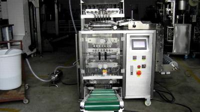 China 6 Lanes Automatic Liquid Packing Machine For  Water / Detergent , 3 / 4 Sides Seal Type for sale