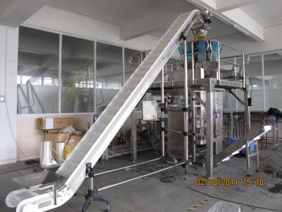 China Empaquetadora automática curruscante Nuts del acero inoxidable con el elevador de alimentación en venta