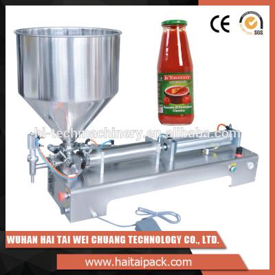 China Vegetable Oil Bottle Semi-Automatic Filling Machine Electric Driven Type for sale