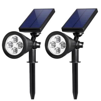 China Solar Garden Floodlights, Solar Lights 2-in-1 Adjustable LED Outdoor Solar Garden Light for sale